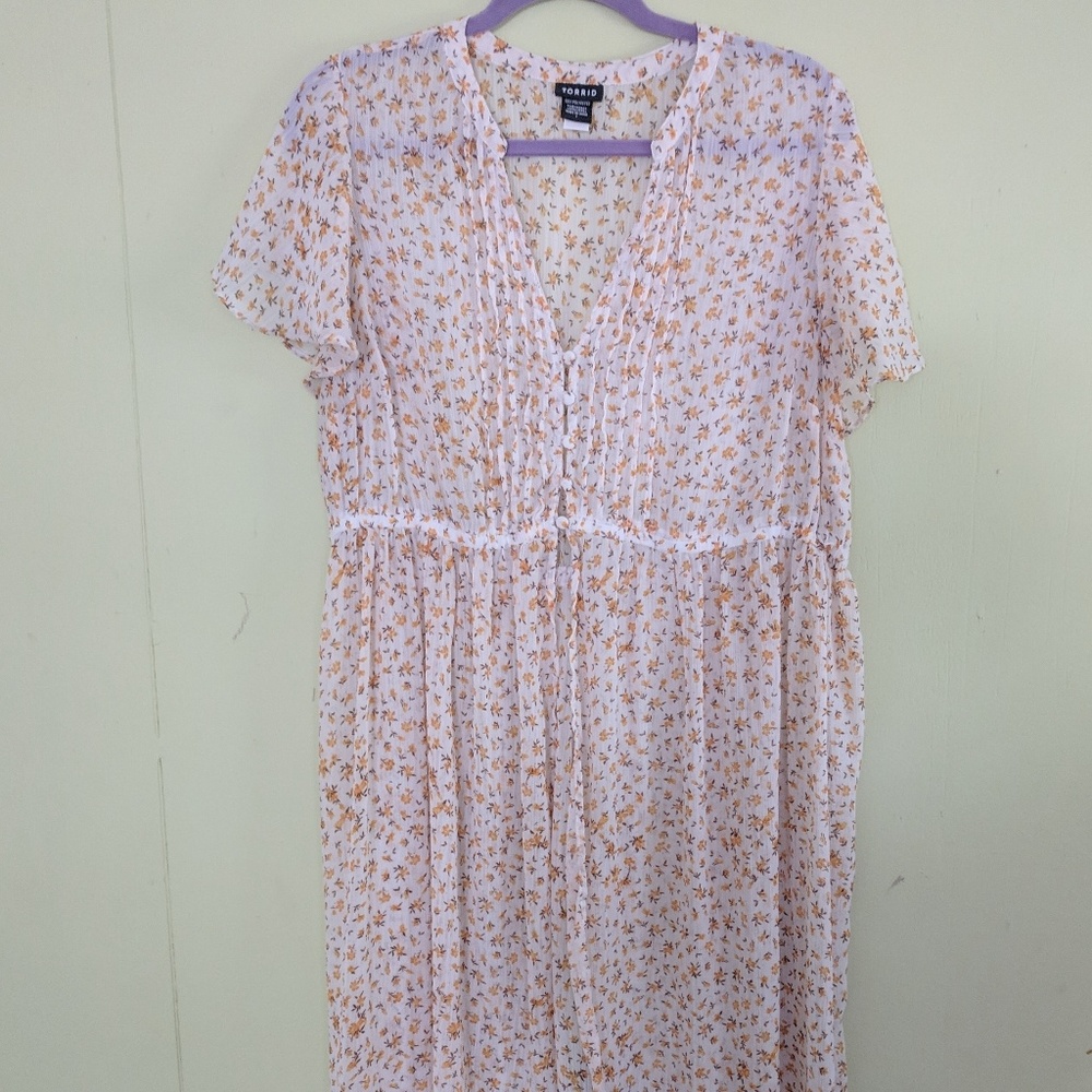 Torrid Hi-Low Duster Top Size 1